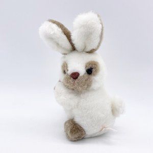 Armbee Corp White & Tan Bunny Rabbit Plush 9” Standing Stuffed Animal Easter
